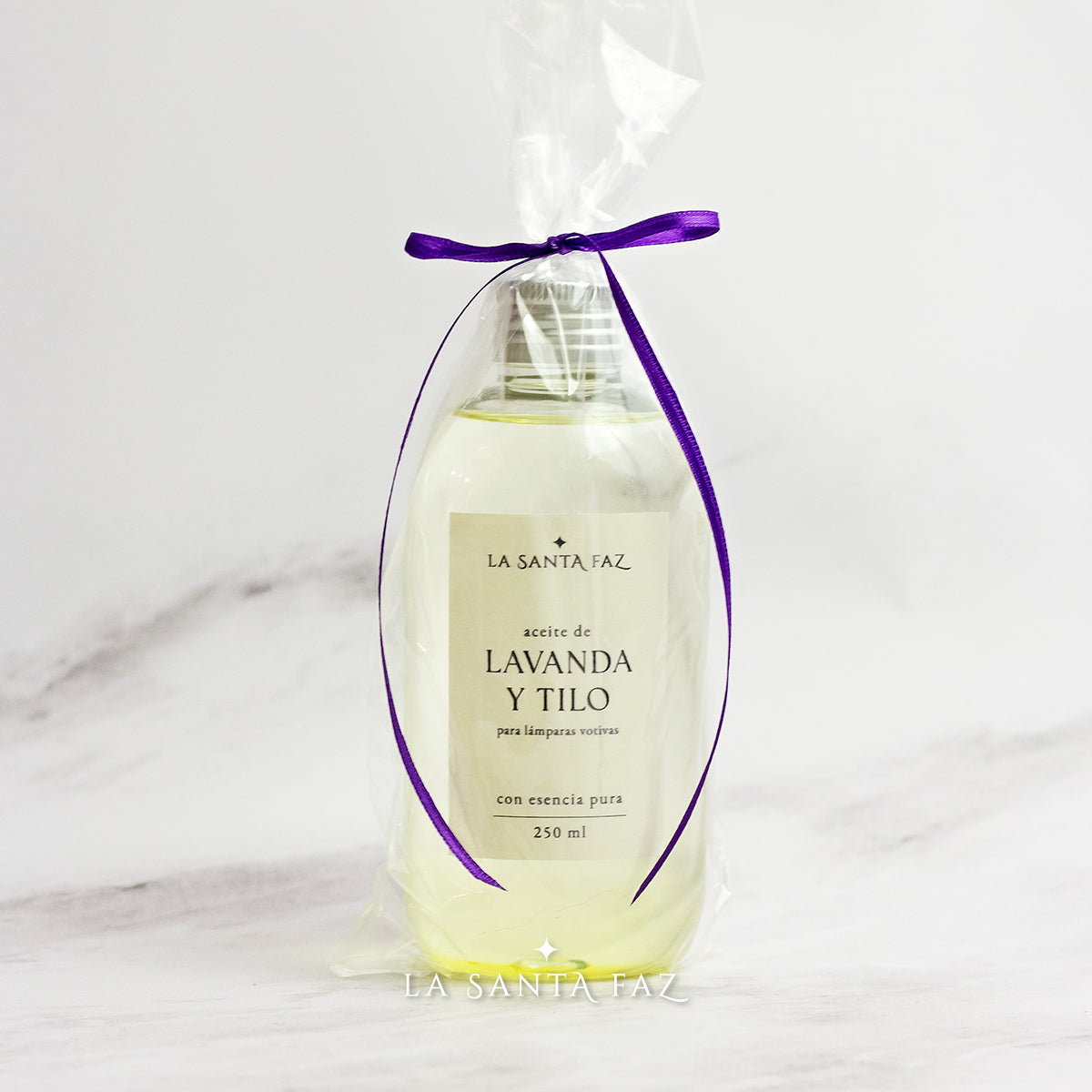 Aceite de tilo y lavanda