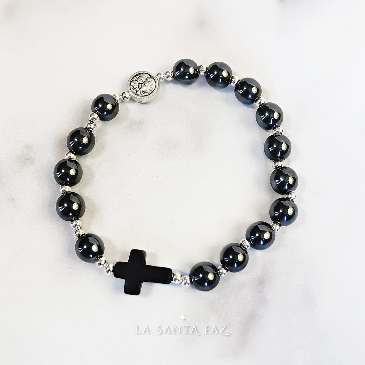 Santo Rosario de pulsera San José